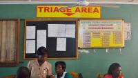 triage area in emergency services